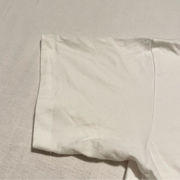 Teddy Fresh Top White Shirt Sleeve Shirt Graphic Teddy Bear Women’s Large - Picture 12 of 16